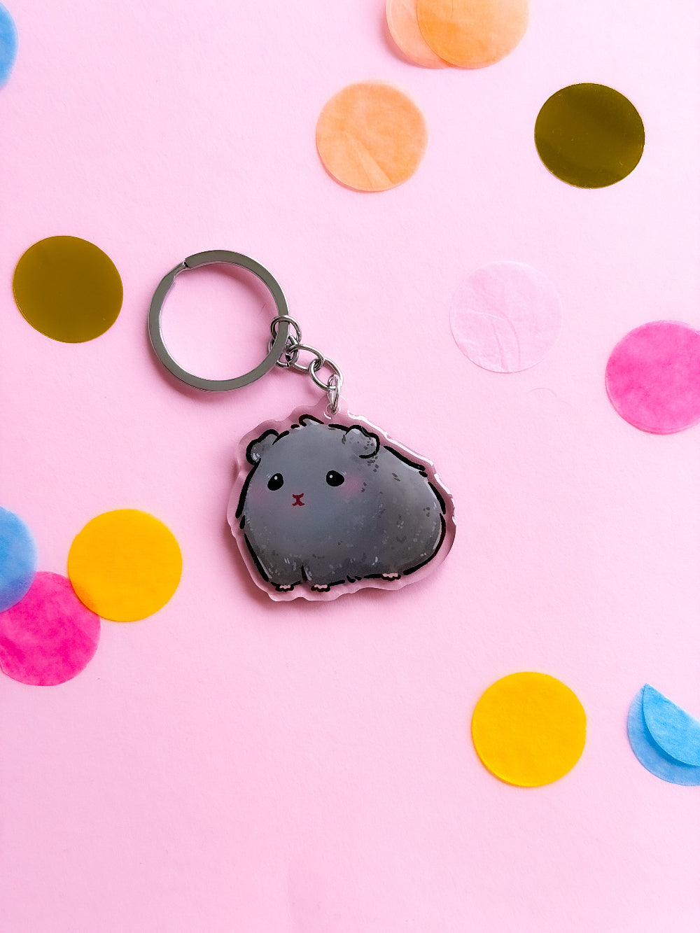miamouz-keychains-meerschweinchen-anh-nger-albino-acryl-5-cm image 5