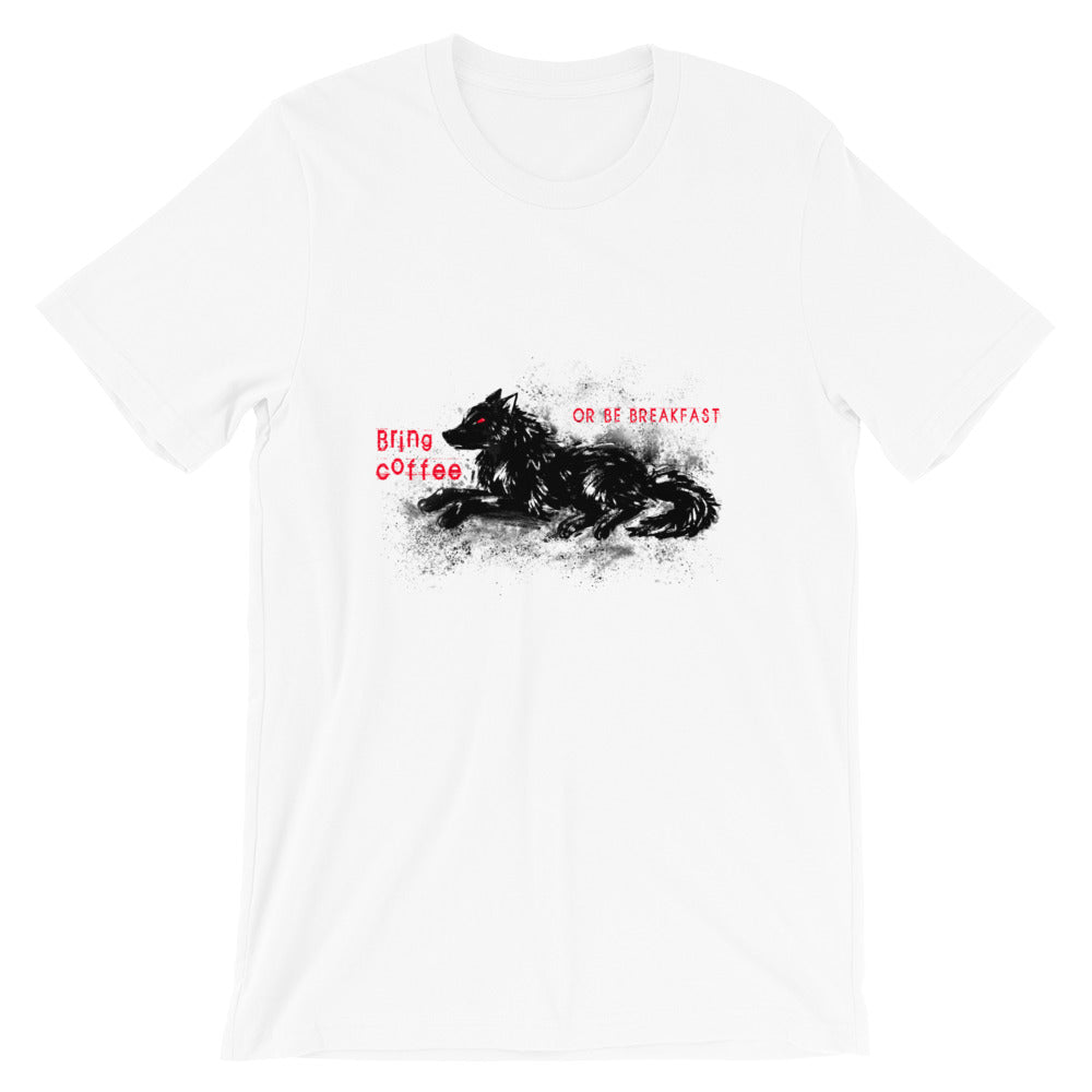 howling-riot-bring-coffee-or-be-breakfast-t-shirt-schwarz image 2