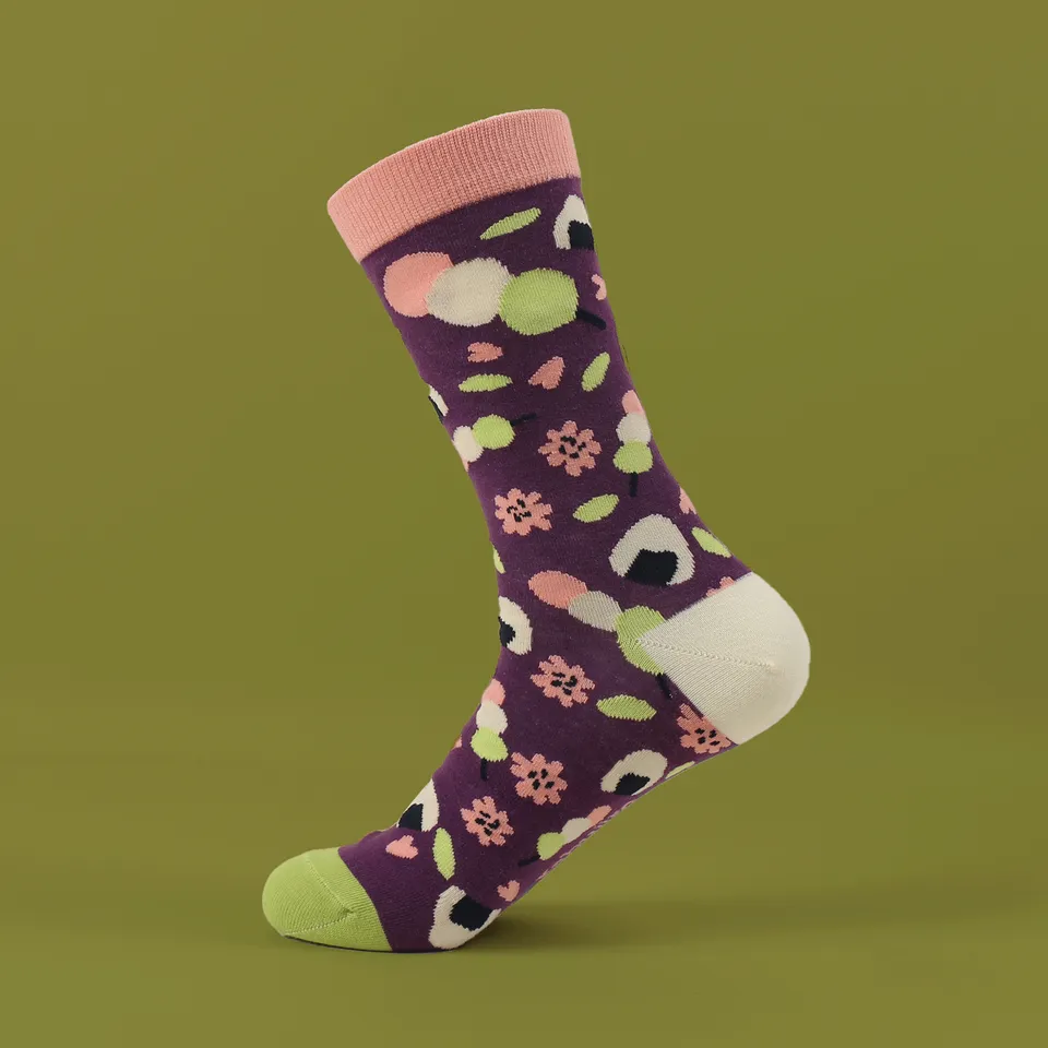 kabujiro-sakura-festival-socken-37-44-baumwolle image 1