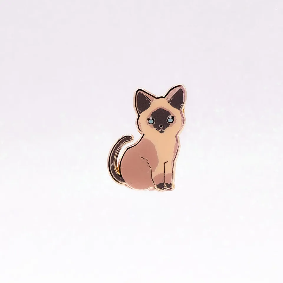 miamouz-siam-katze-emaille-pin-pastell-25-mm image 1