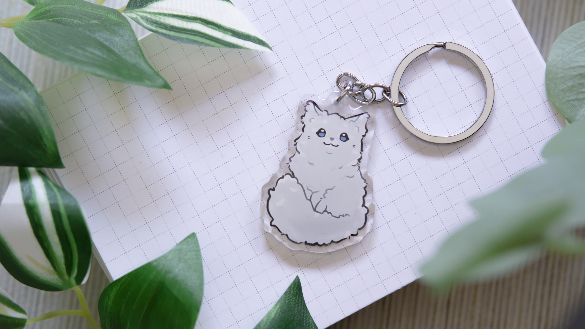 miamouz-maine-coon-schl-sselanh-nger-wei-acryl-5cm image 3