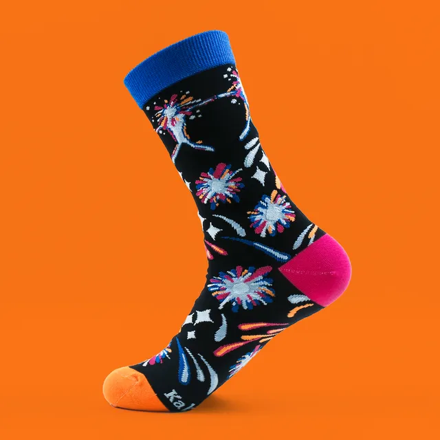 kabujiro-socks-star-children-art-socken-37-43-baumwolle image 1