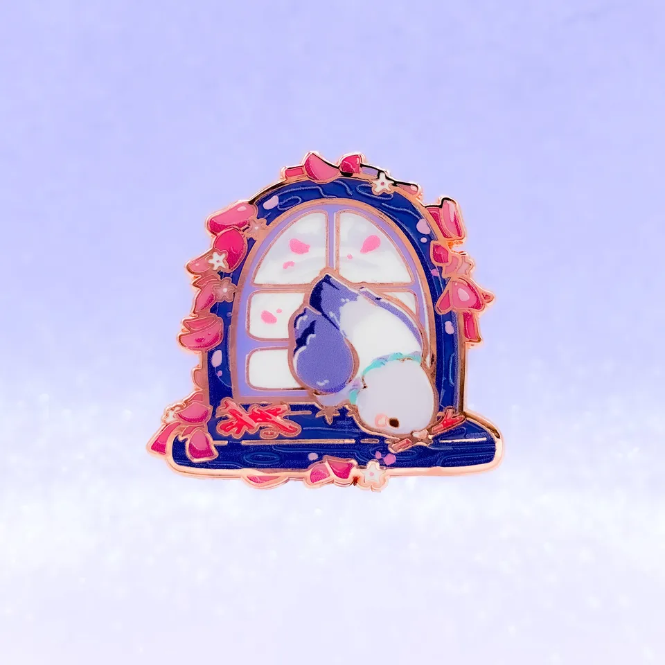 miamouz-peaceful-pigeon-emaille-pin-taube-43-mm-hard-enamel image 1