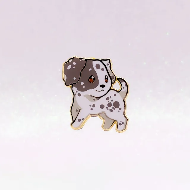 miamouz-enamel-pins-dalmatiner-emaille-pin-schwarz-31mm image 1