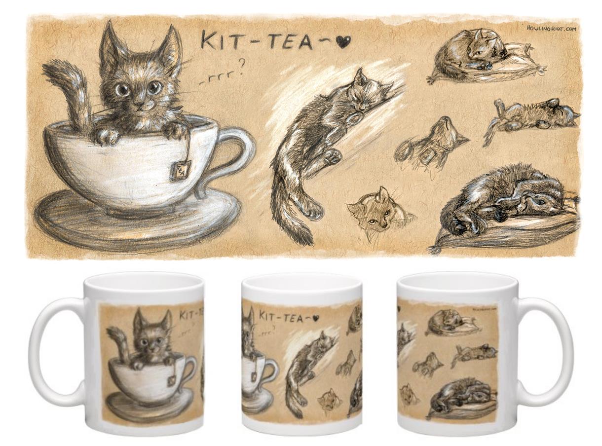 howling-riot-kit-tea-cat-tasse-11oz-keramik-wei-sp-lmaschinenfest image 1