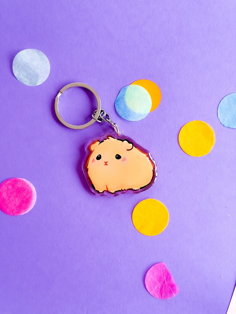 miamouz-keychains-meerschweinchen-anh-nger-albino-acryl-5-cm image 7