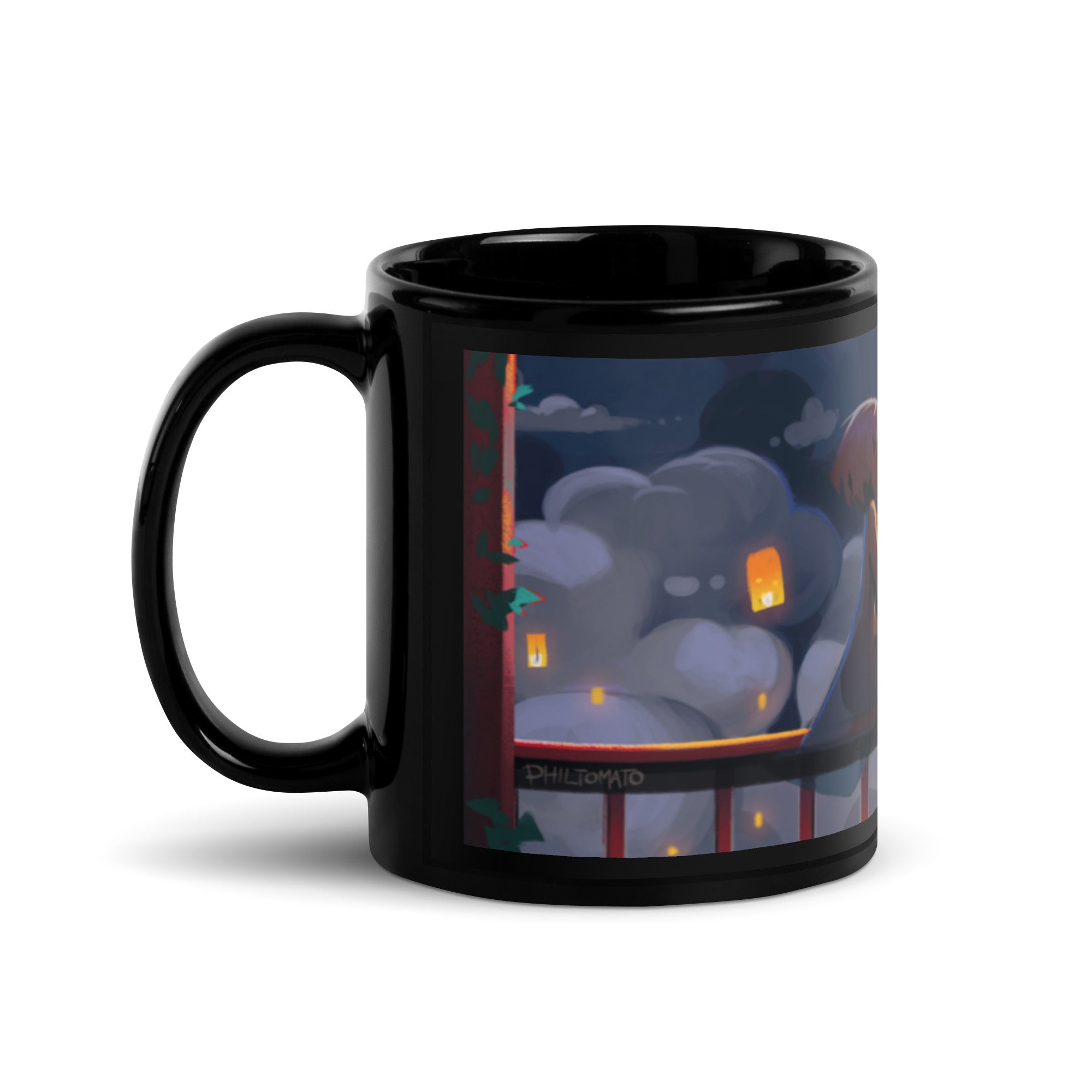 howling-riot-lanterns-tasse-schwarz-keramik-11oz image 2