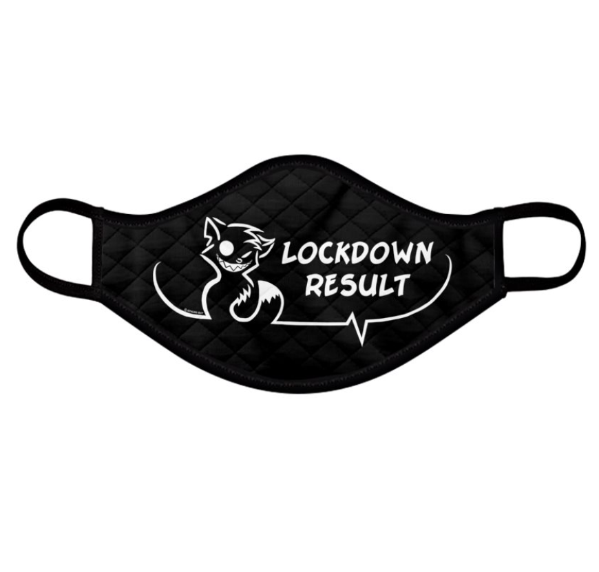 howling-riot-lockdown-result-stoffmaske-gr-e-m-motiv image 1