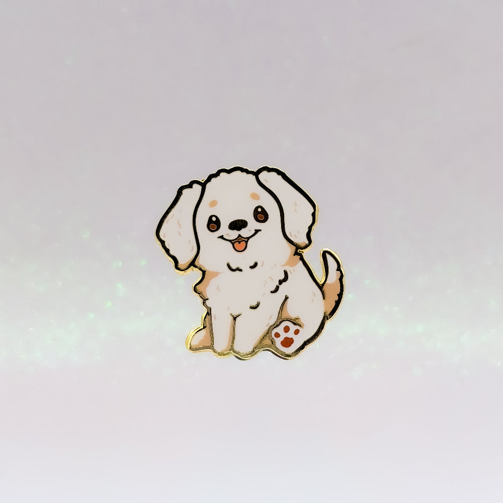miamouz-golden-retriever-emaille-pin-hund-wei-34mm image 1