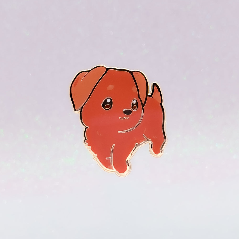 miamouz-enamel-pins-labrador-retriever-pin-chocolate-normal image 1