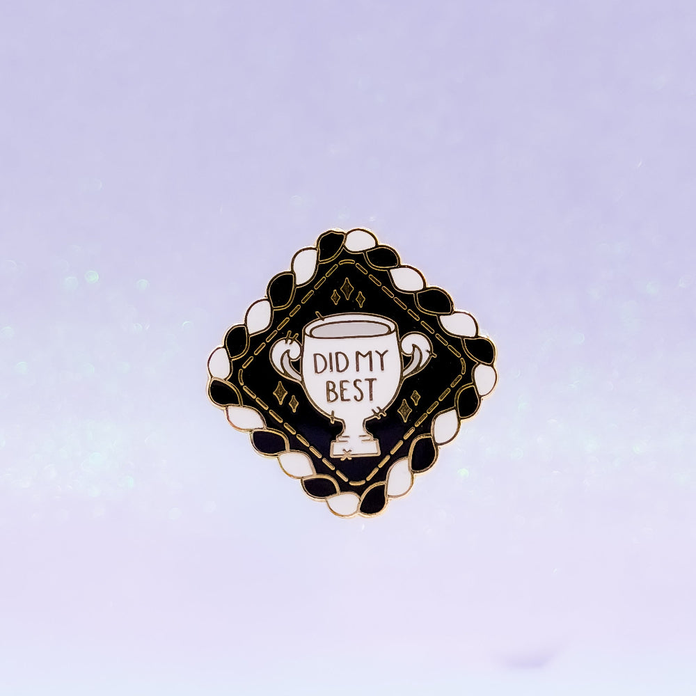 miamouz-did-my-best-emaille-badge-self-care-41mm image 1