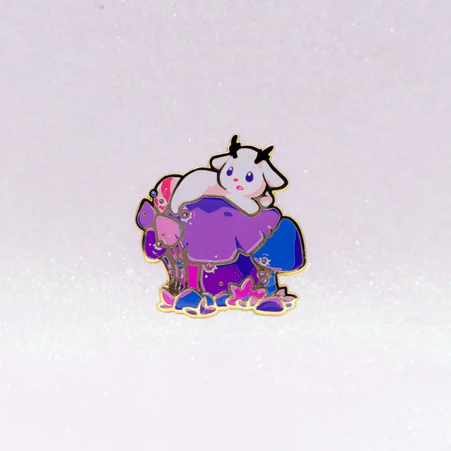 miamouz-mushroom-woods-emaille-pin-pilz-normal-45mm image 1
