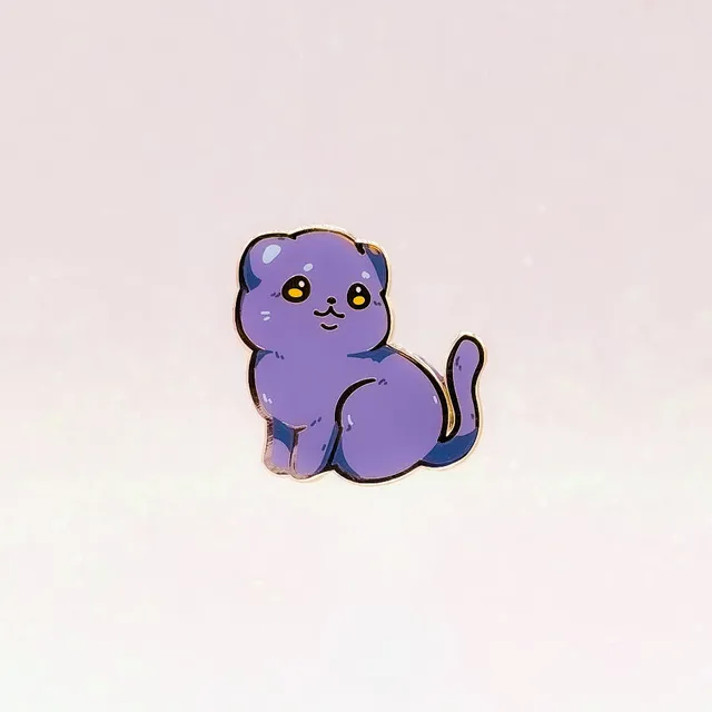 miamouz-british-short-hair-cat-blue-emaille-pin-normal-quality image 1