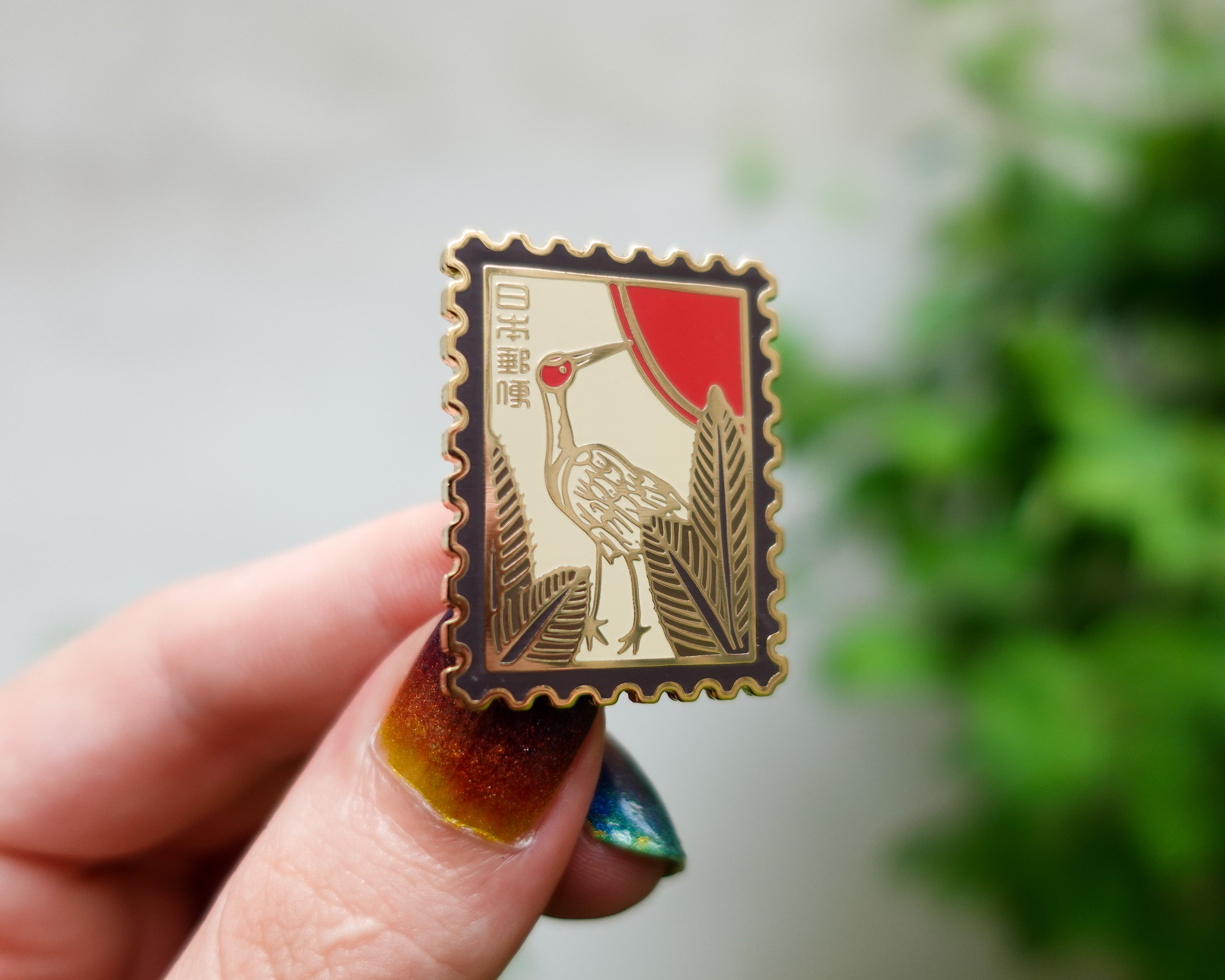 kabujiro-hanafuda-stamps-vol-1-emaille-pin-blind-bag image 7