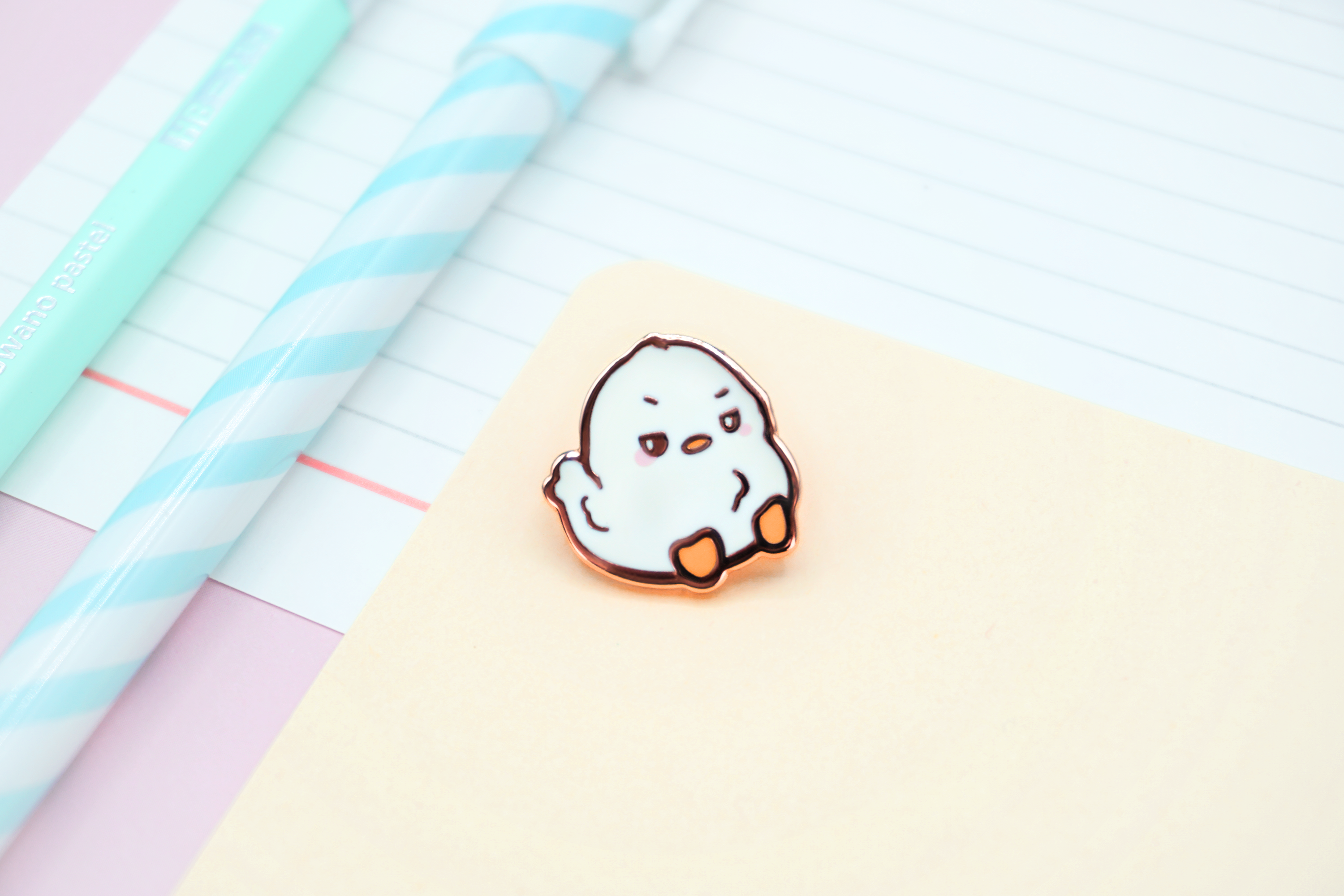 miamouz-enamel-pins-grumpy-duck-emaille-pin-19x17mm image 2