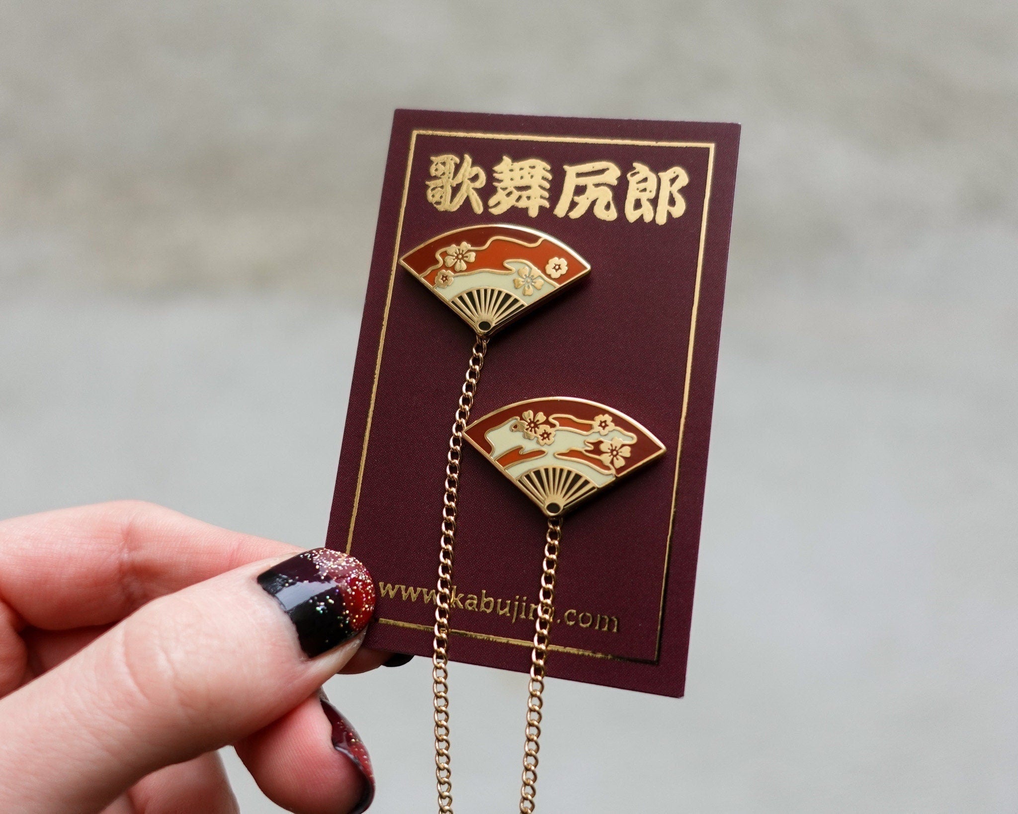 kabujiro-fans-japanese-dance-f-cher-kragen-pin-3er-set image 3