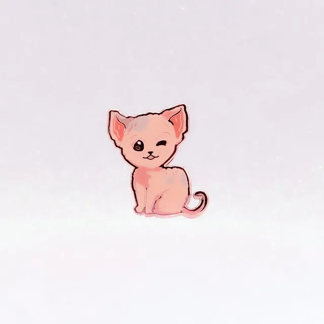 miamouz-sphynx-cat-emaille-pin-katzen-motiv-normale-qualit-t image 1