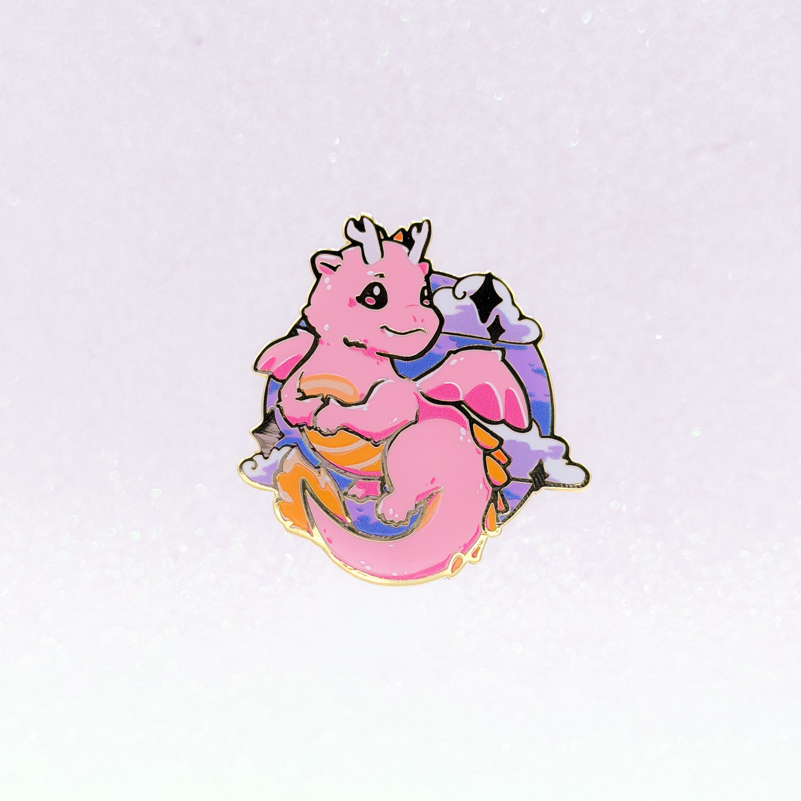 miamouz-enamel-pins-dragon-training-emaille-pin-46mm-rosa image 1