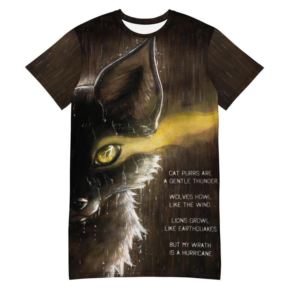 howling-riot-thunder-extra-long-t-shirt-oversize-kleid-gr-m image 1
