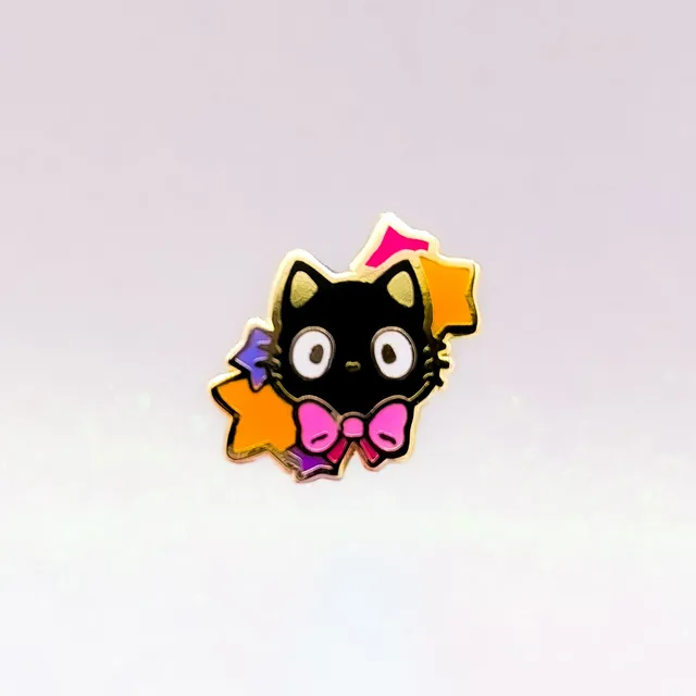 miamouz-black-witch-cat-emaille-pin-schwarze-katze-normal-quality image 1