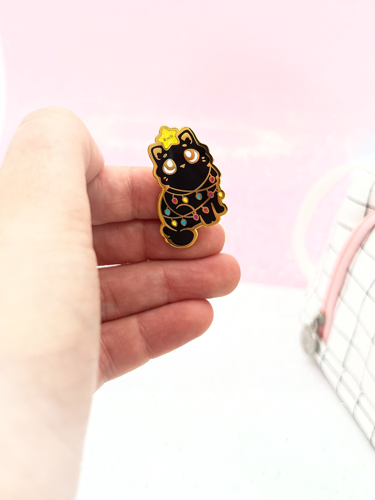 miamouz-christmas-tree-cat-emaille-pin-katzen-anstecker-normal-quality image 2
