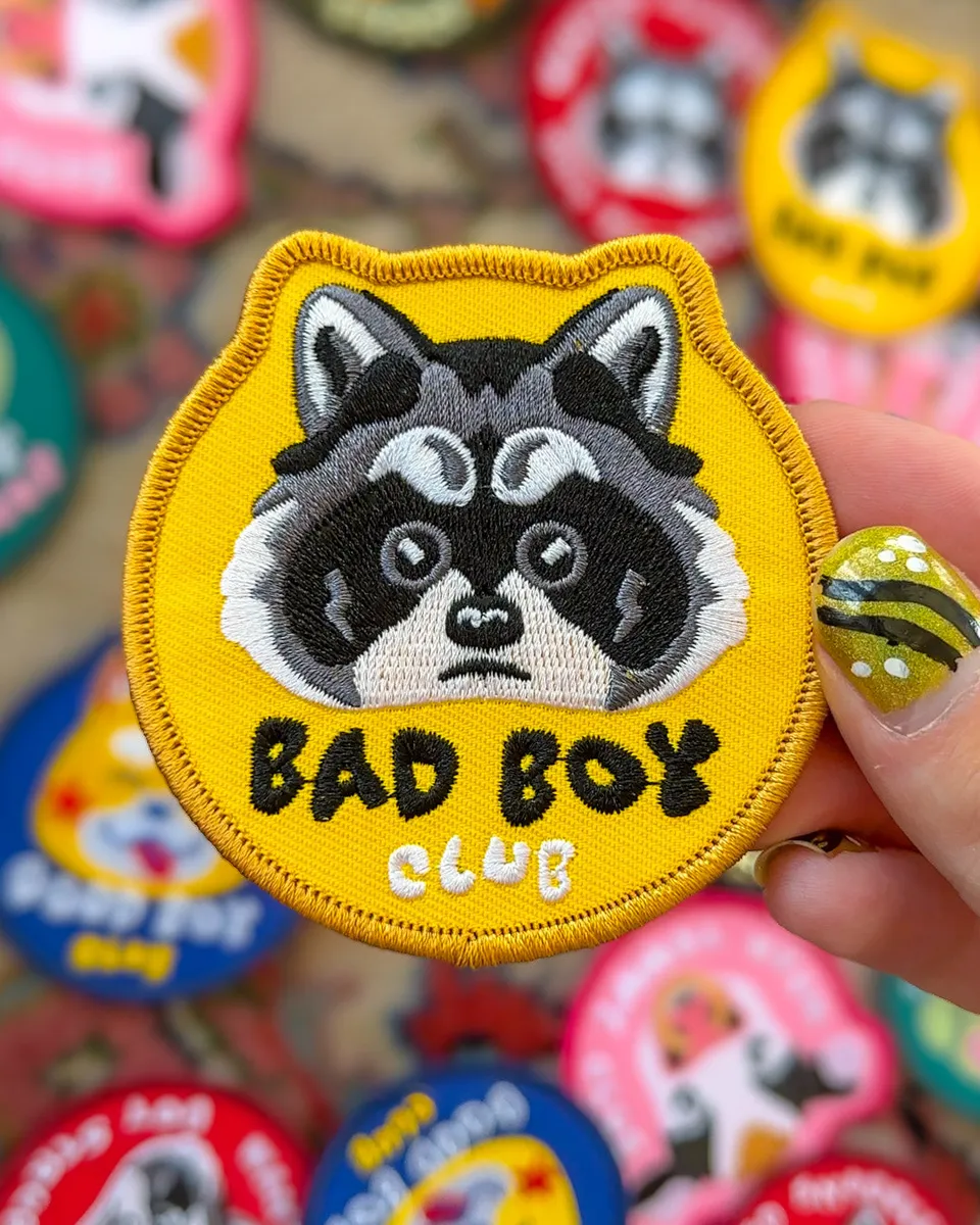 kabujiro-patches-bad-boy-club-b-gelpatch-waschb-r-7-5-cm image 1