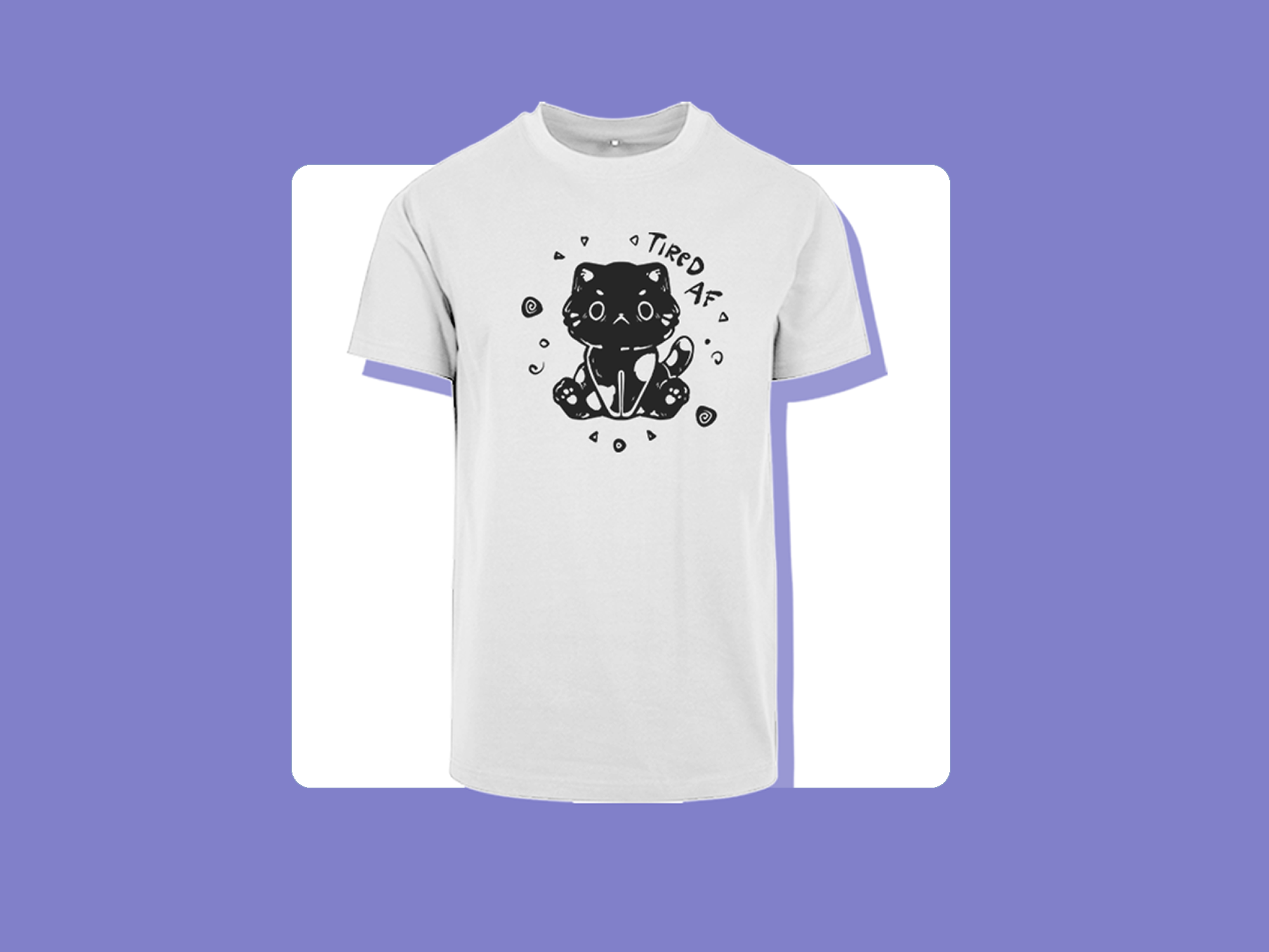 miamouz-tired-af-cat-t-shirt-unisex-baumwolle-katzen-motiv image 5