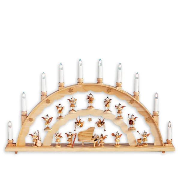 blank-schwibb-gen-lichterbogen-elektrisch-holz-erzgebirge image 1