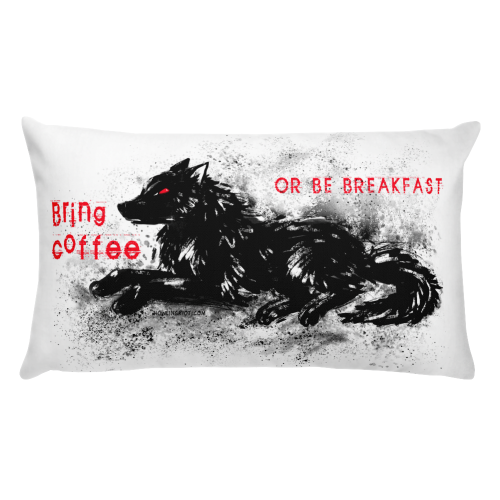 howling-riot-bring-coffee-or-be-breakfast-kissen-mit-f-llung image 1