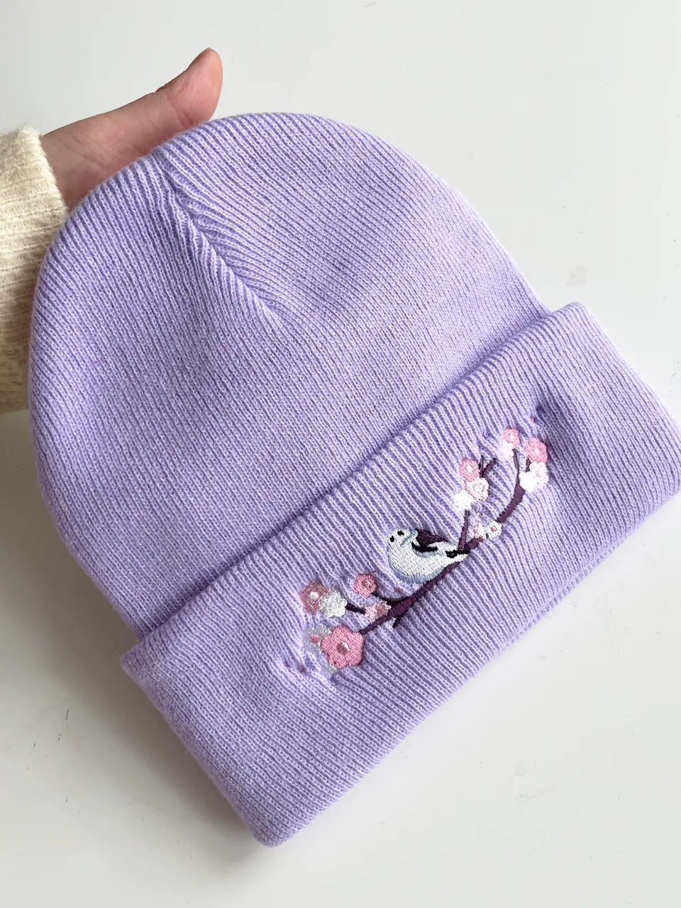 miamouz-shima-enaga-sakura-m-tze-lavendel-beanie image 1