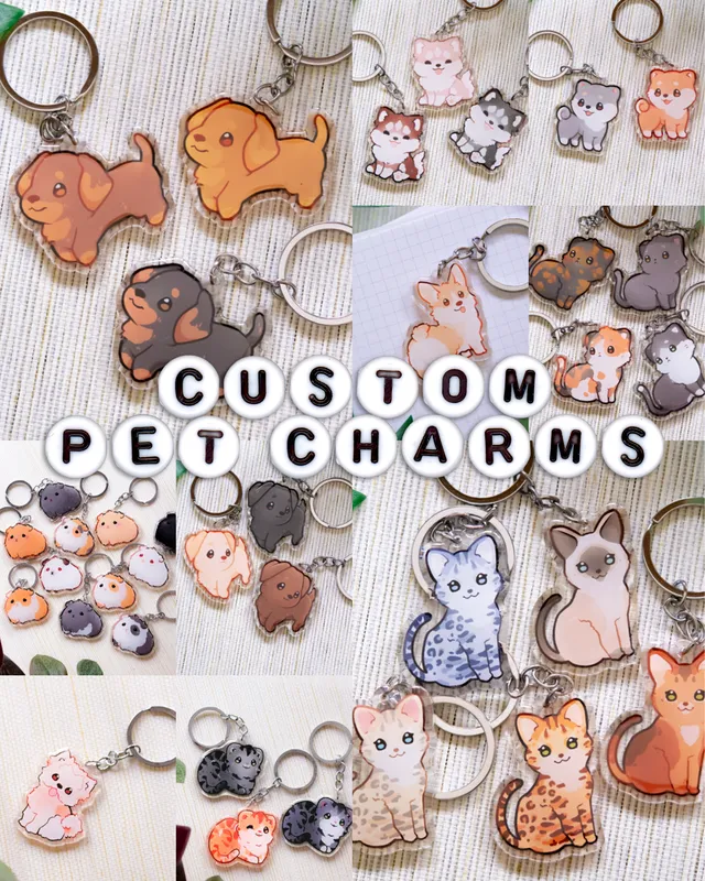 miamouz-custom-pet-keychain-acryl-anh-nger-1-haustier-pers-nlich image 1