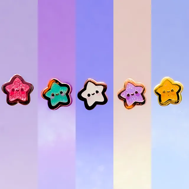 miamouz-stern-enamel-pin-mini-gelb-kawaii-anstecker image 1