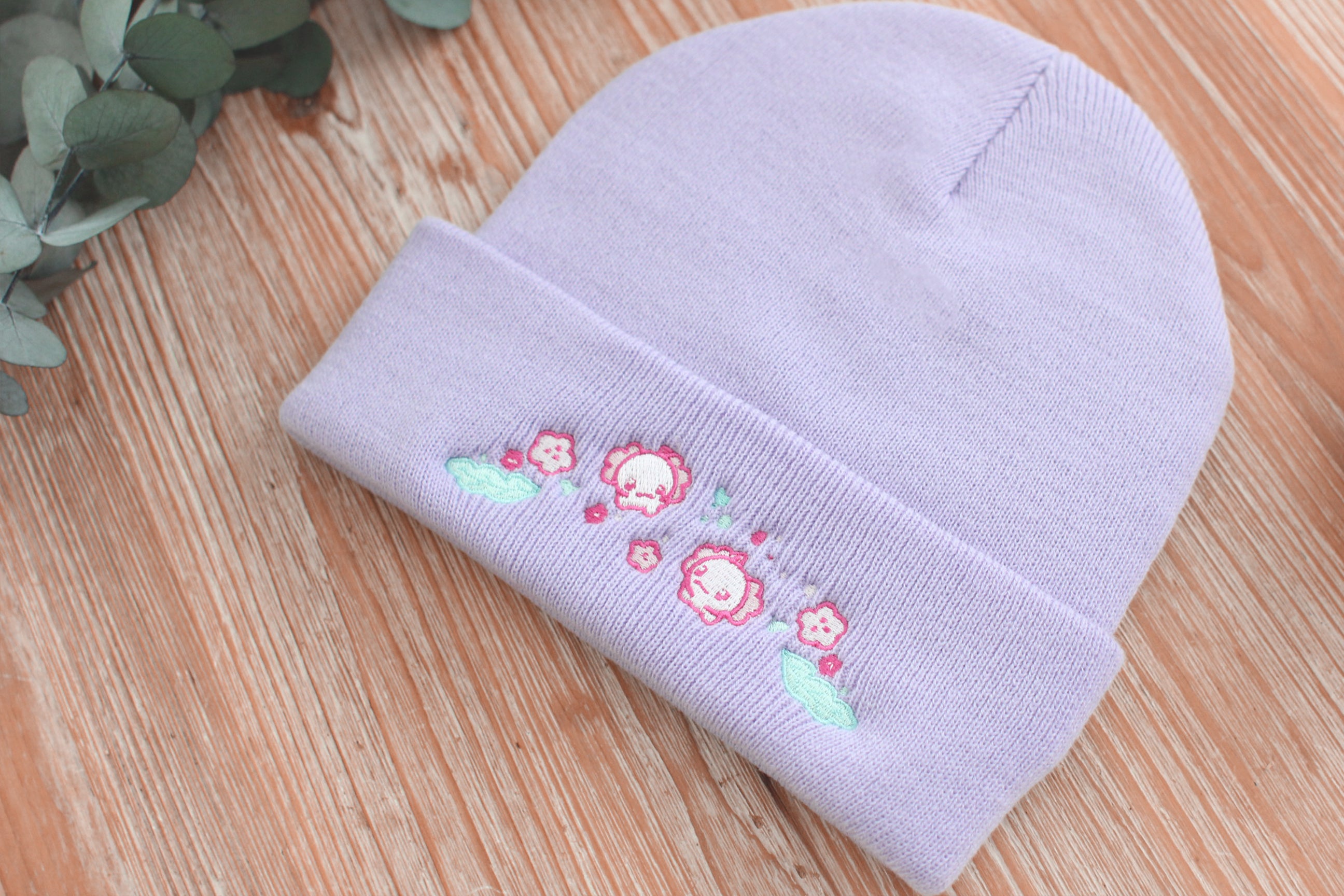 miamouz-beanies-axolotl-winter-beanie-m-tze-lavendel-stick image 3