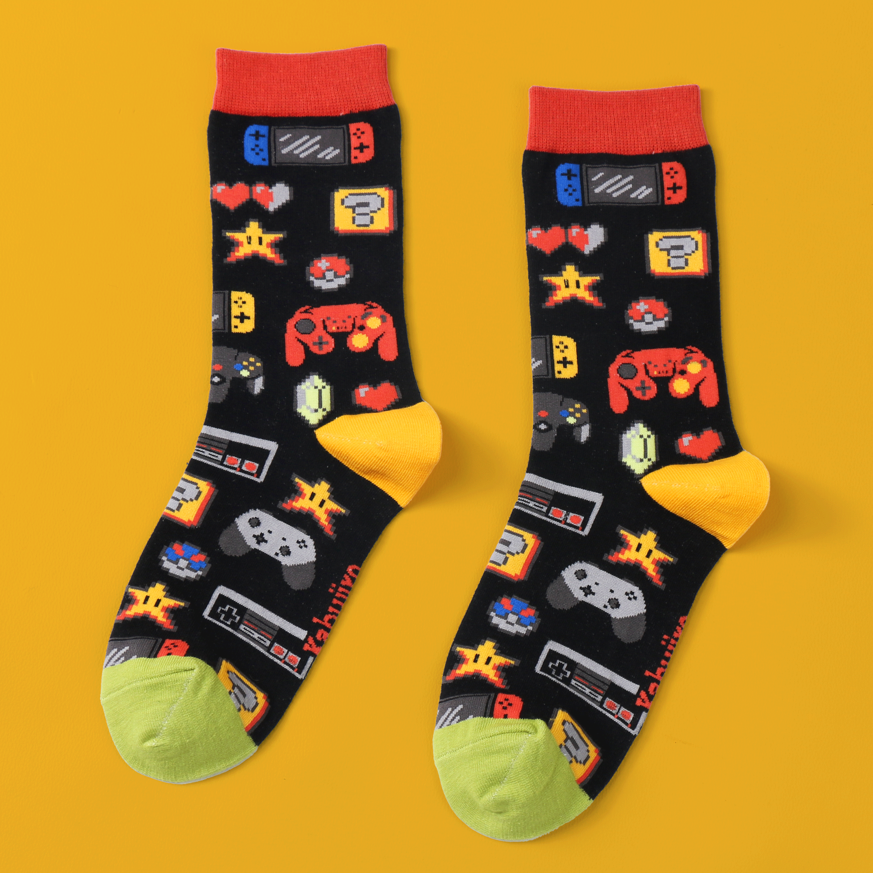 kabujiro-video-games-baumwollsocken-eu-37-43 image 2