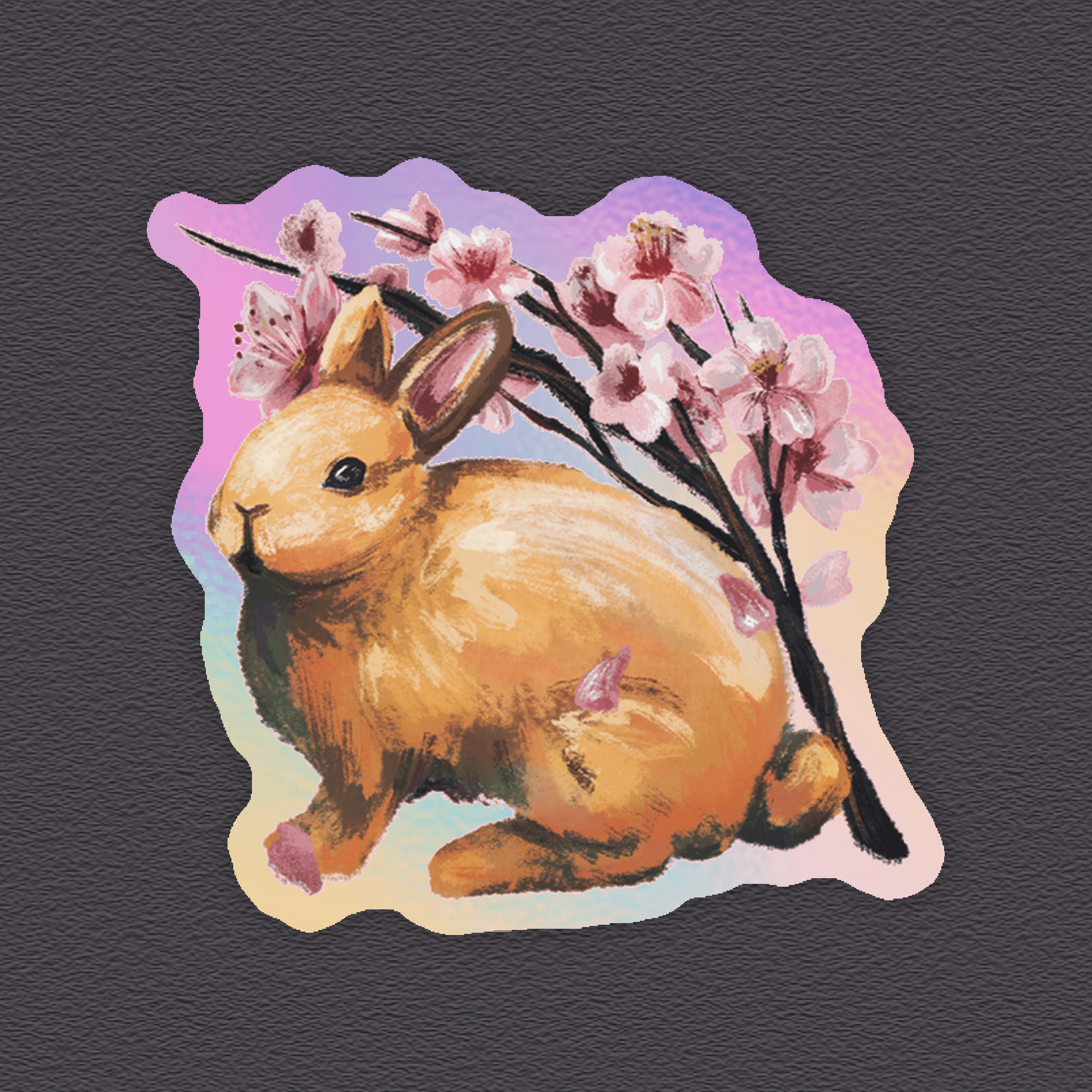 kabujiro-sakura-bunny-bundle-charm-set-12-teilig-holografisch image 5