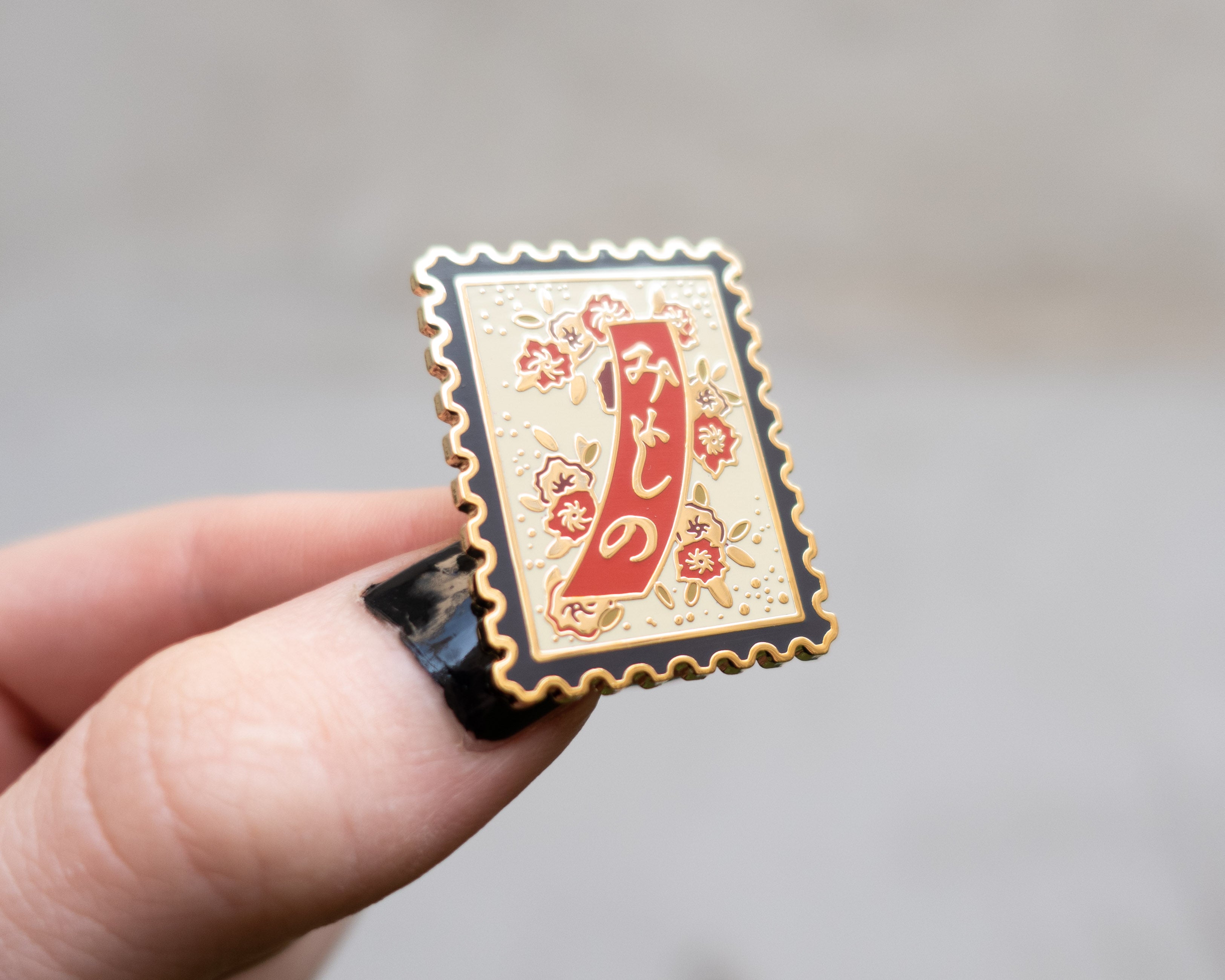 kabujiro-hanafuda-stamps-vol-1-emaille-pin-blind-bag image 8