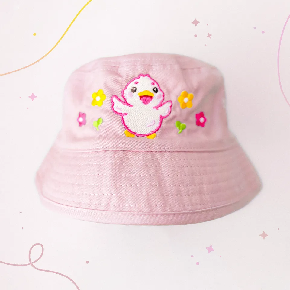 miamouz-flower-duck-bucket-hat-rosa-s-m-3-6-jahre image 1