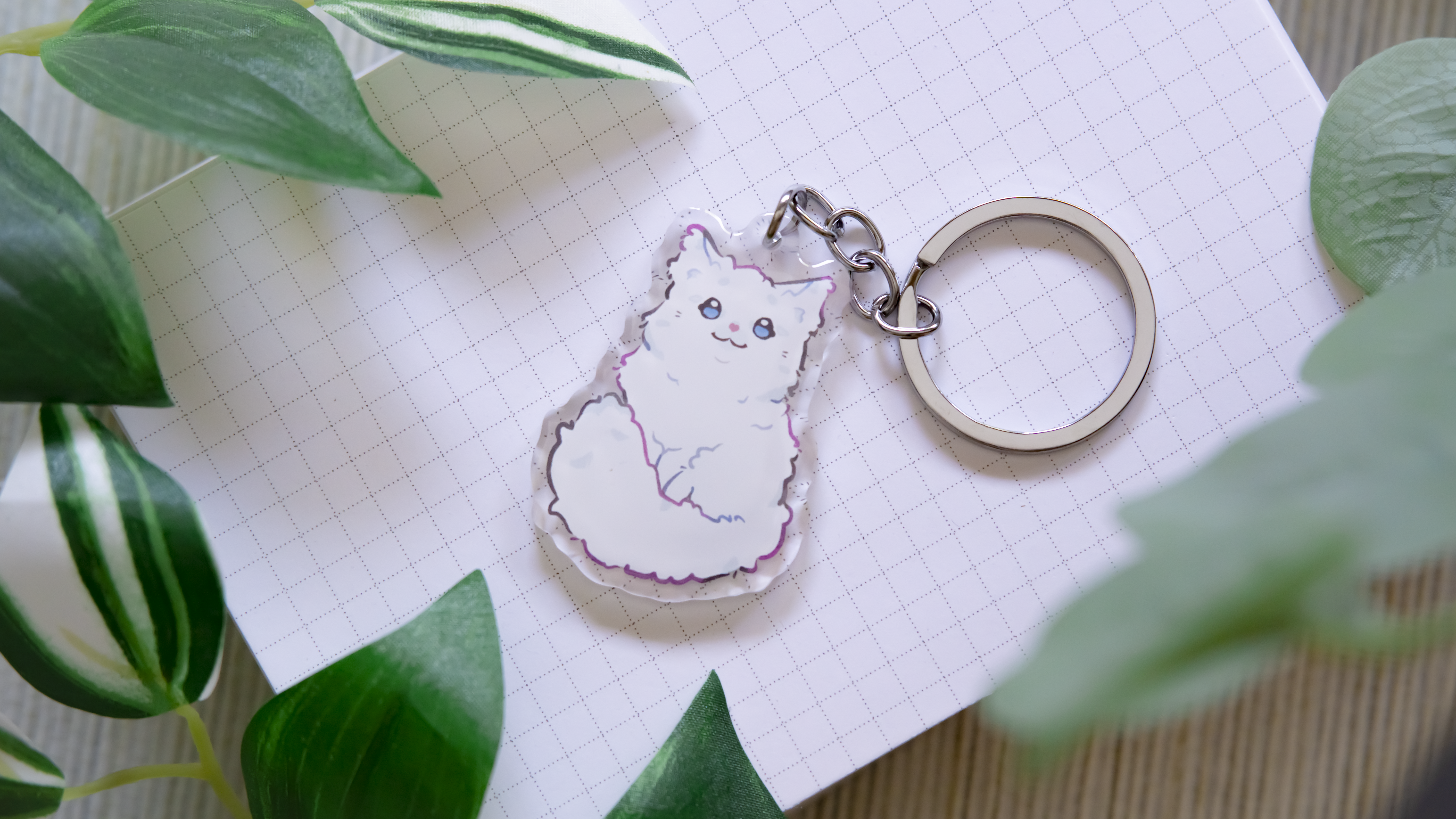 miamouz-maine-coon-schl-sselanh-nger-wei-acryl-5cm image 2