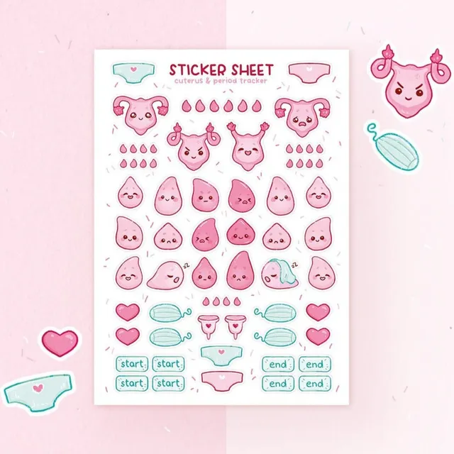 miamouz-cuterus-period-tracker-stickerbogen-a6-matt image 1