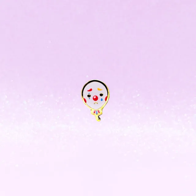 miamouz-sad-clown-balloon-emaille-pin-fantasy-20mm-normal image 1