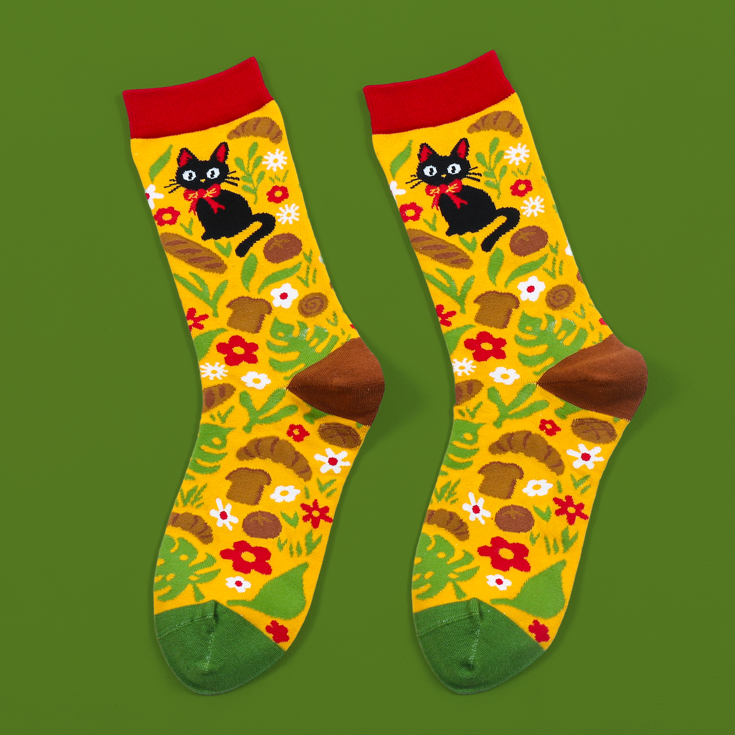 kabujiro-cat-backery-socken-baumwolle-eu-37-43 image 1