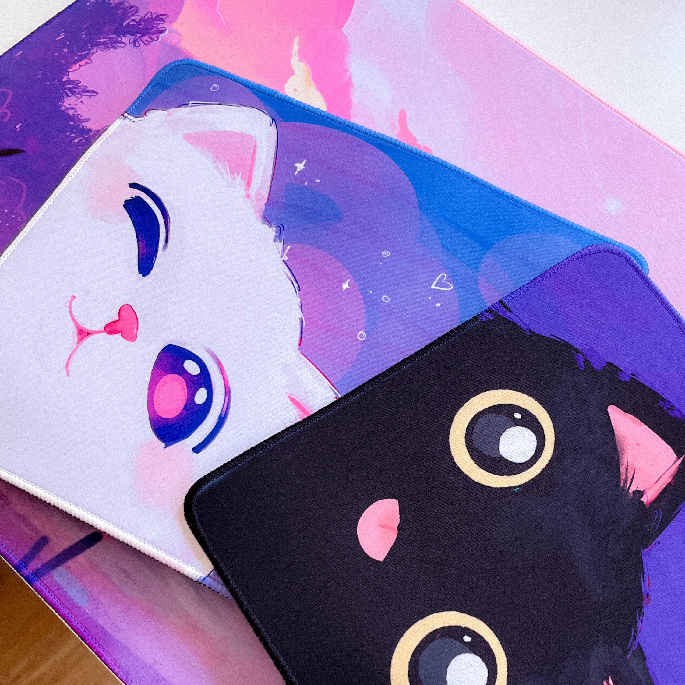 miamouz-mouse-pads-wei-e-katze-mauspad-30x25-kawaii image 1