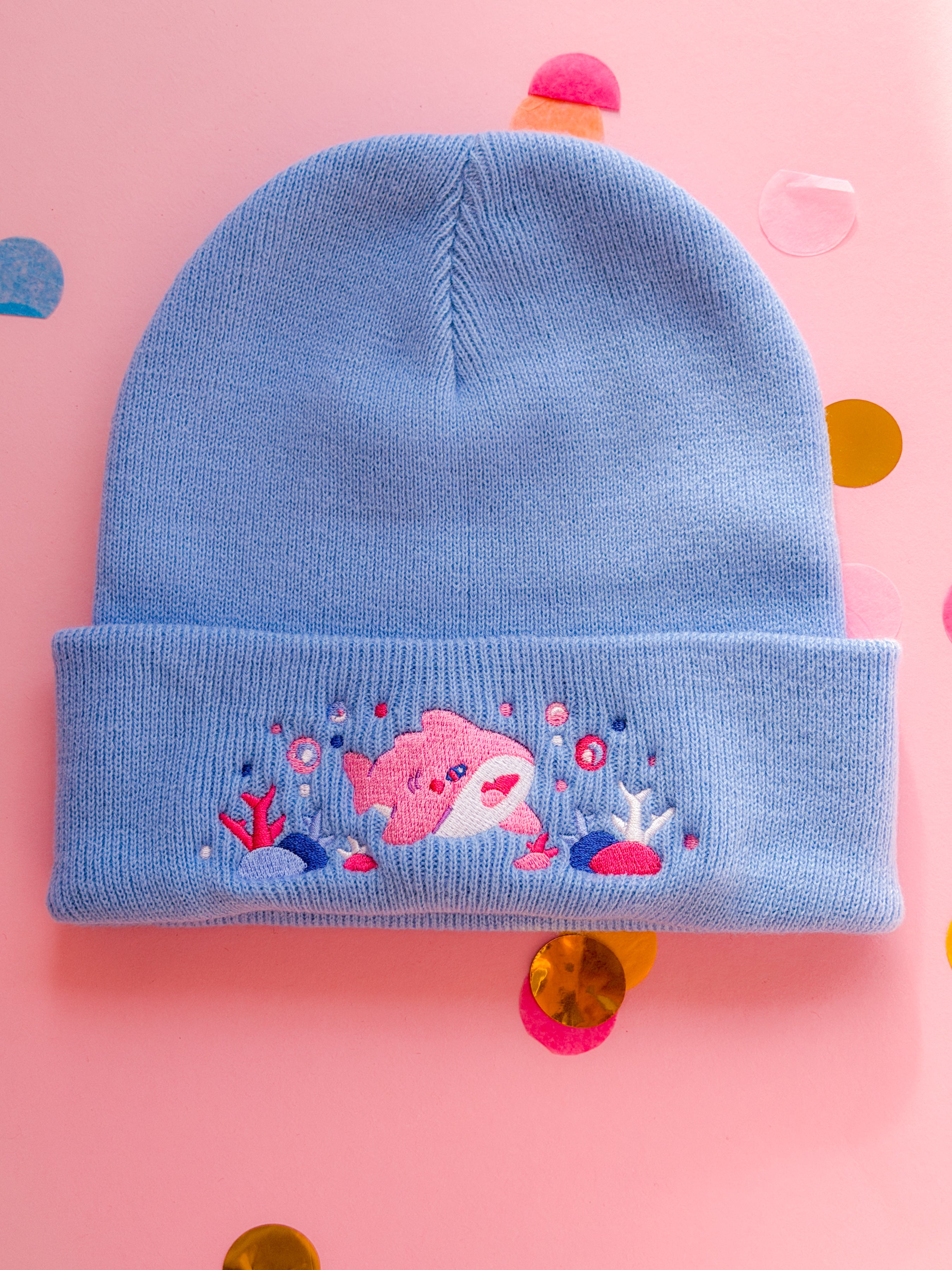 miamouz-beanies-happy-shark-m-tze-hellblau-stickerei image 2