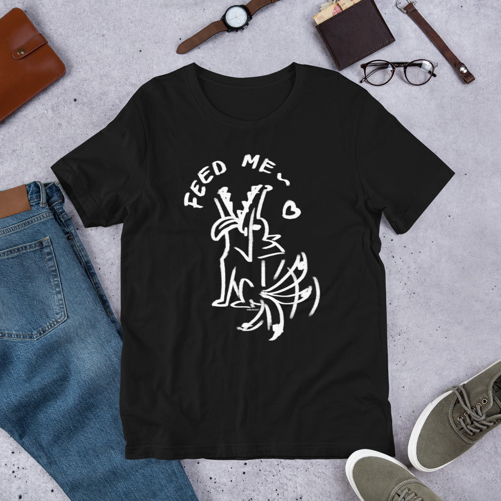 howling-riot-feed-me-t-shirt-schwarz-fuchs-baumwolle-gr-l image 2