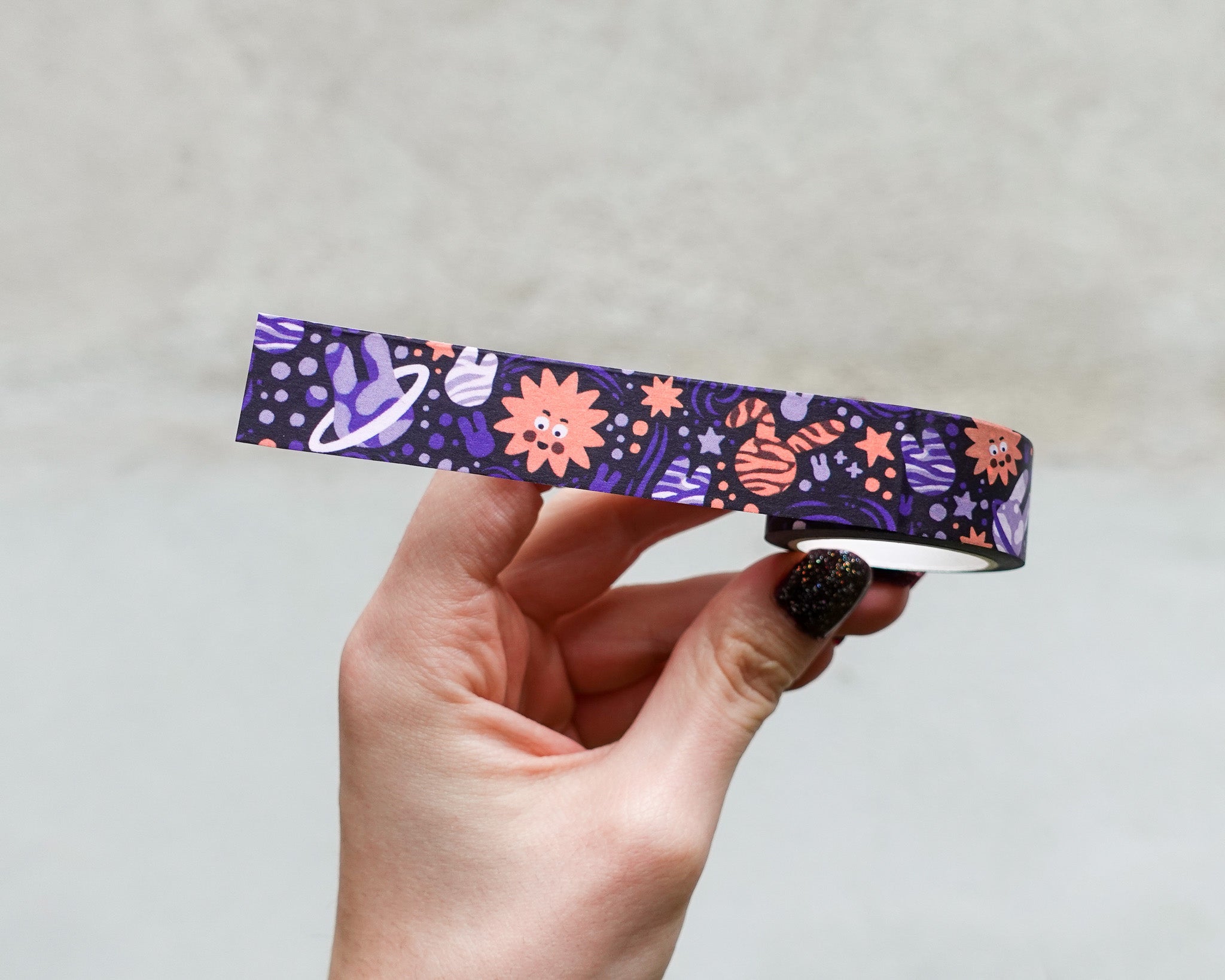 kabujiro-galaxy-bunnies-washi-tape-20mm-hasen image 2