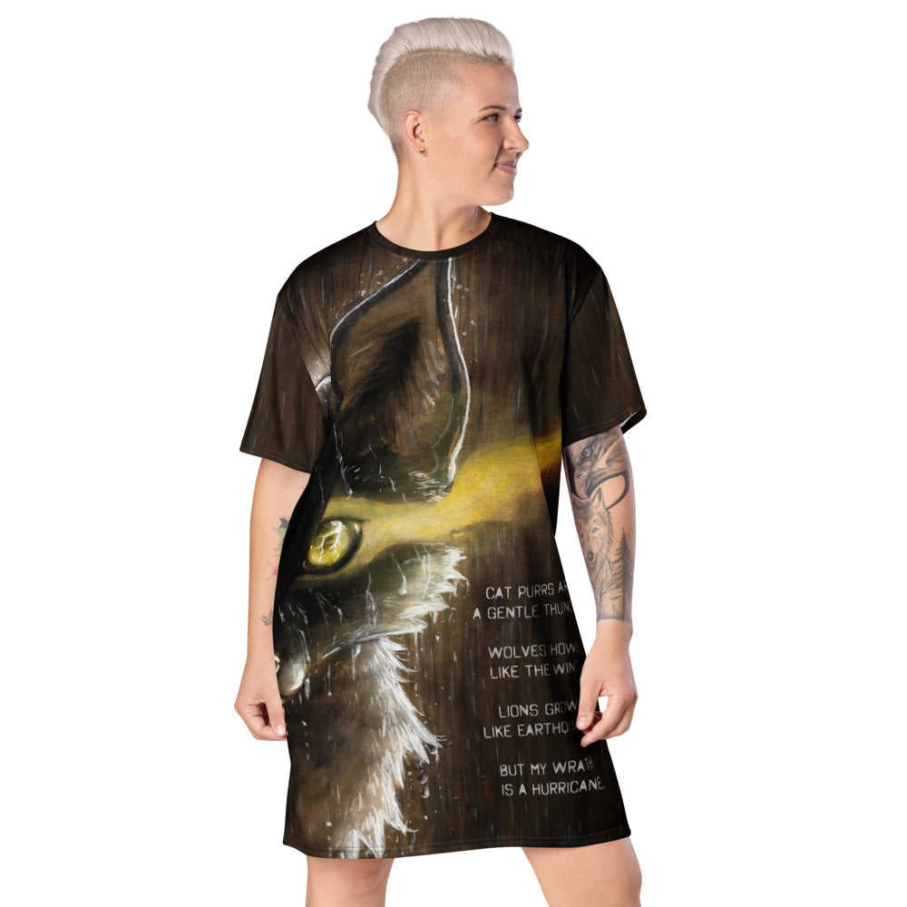 howling-riot-thunder-extra-long-t-shirt-oversize-kleid-gr-m image 2