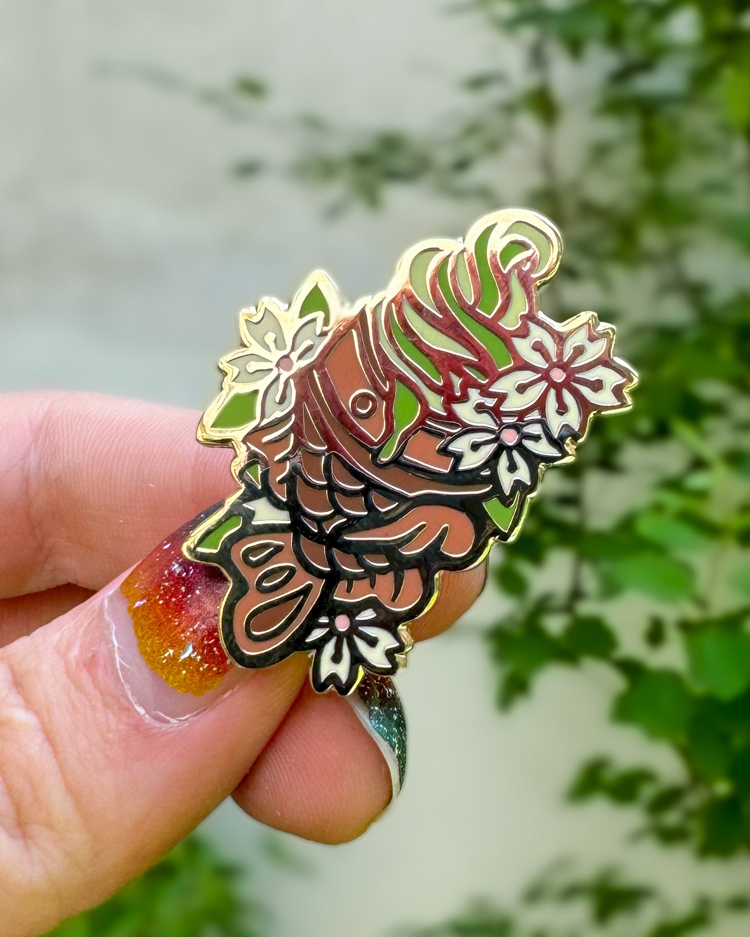kabujiro-taiyaki-ice-cream-pin-matcha-dessert-35-mm image 2