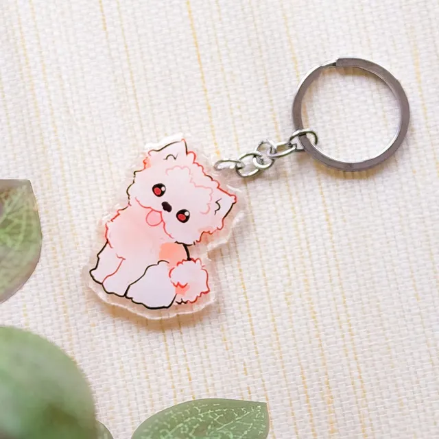 miamouz-yorkshire-terrier-keychain-acryl-hell-5-cm image 1