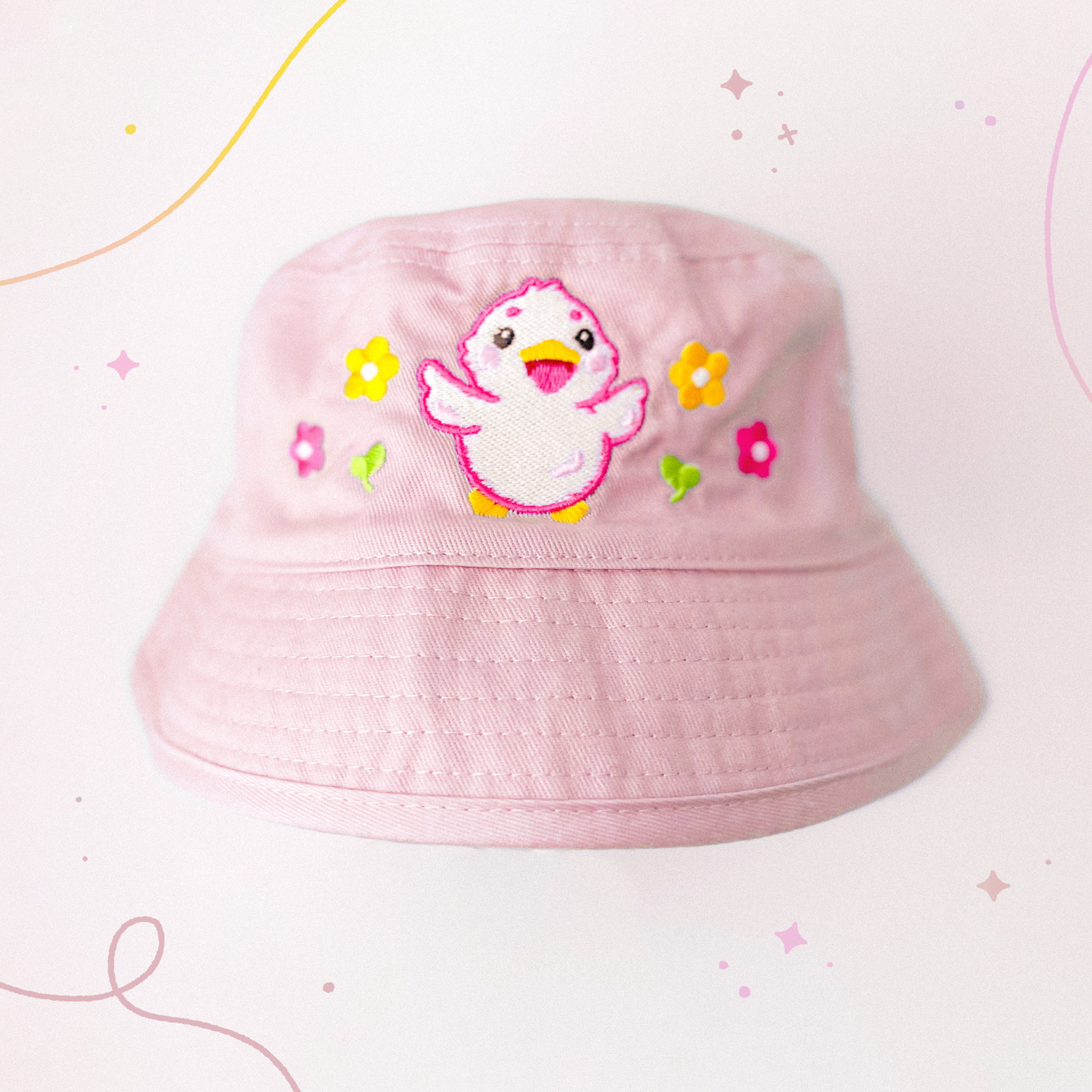 miamouz-flower-duck-bucket-hat-rosa-s-m-3-6-jahre image 1