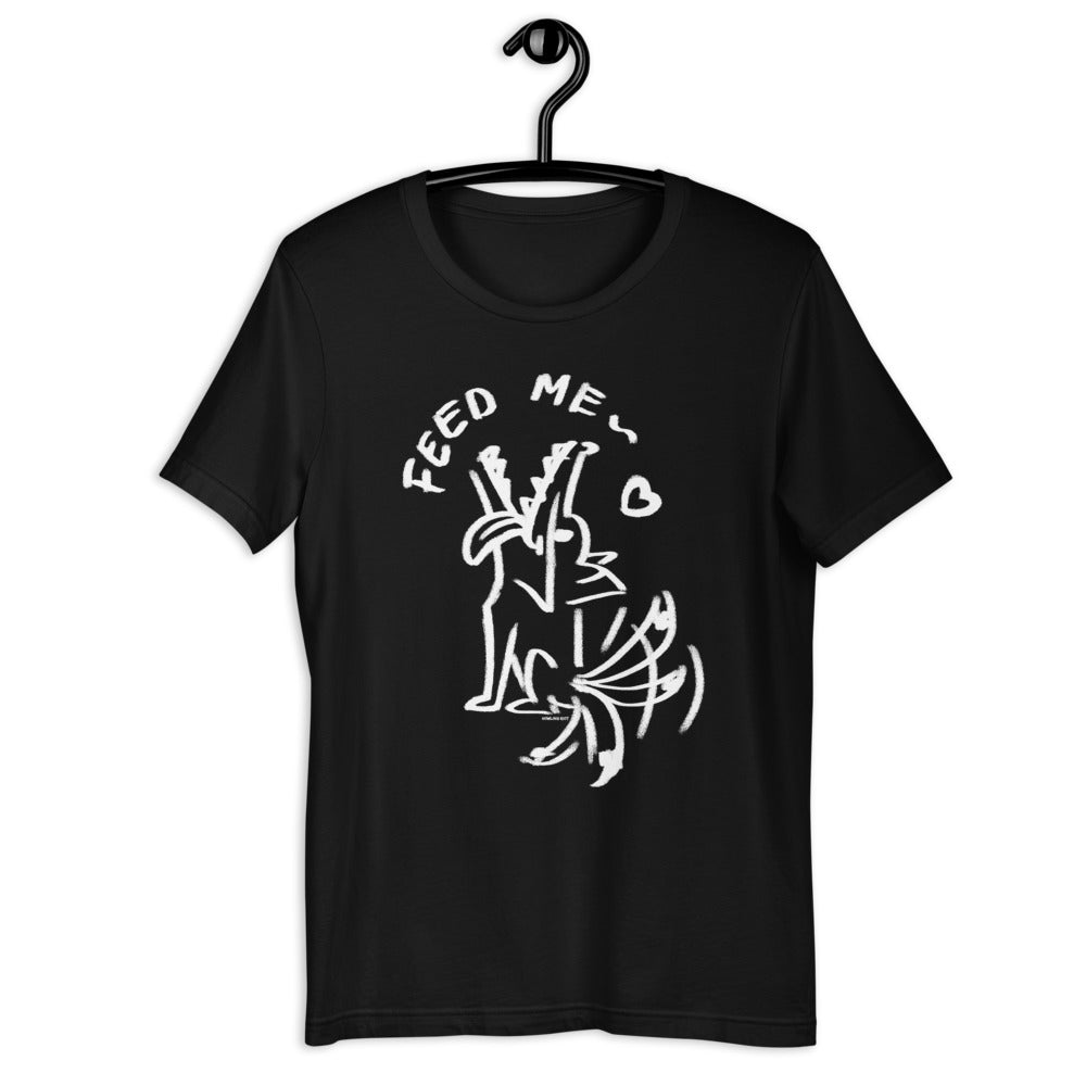howling-riot-feed-me-t-shirt-schwarz-fuchs-baumwolle-gr-l image 3